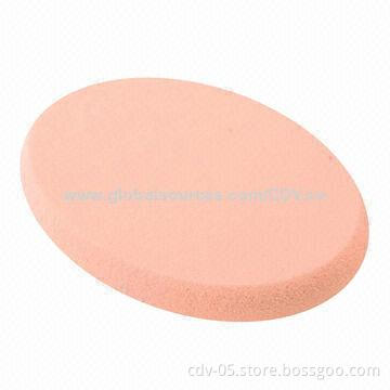 Cosmetic sponge with SBR material
